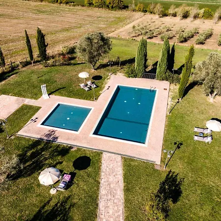 Daire In Casale Con Piscina Casa I Pavoni *